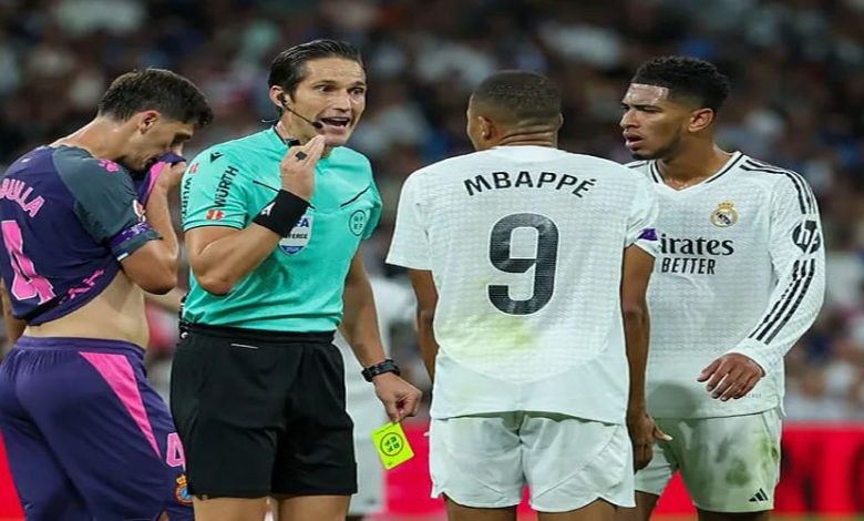 مکالمه امباپه و داور لو رفت: به من توهین کردی!