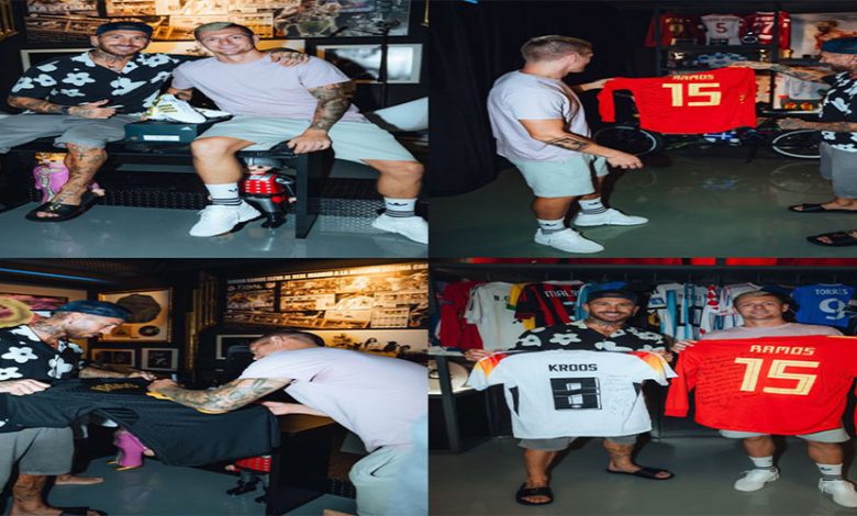 هدیه ویژه کروس برای ماجراجویی جدید راموس (عکس)