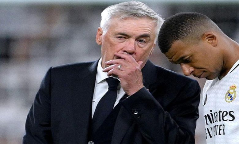 واکنش تند آنچلوتی به ادعای مشکل روانی امباپه!