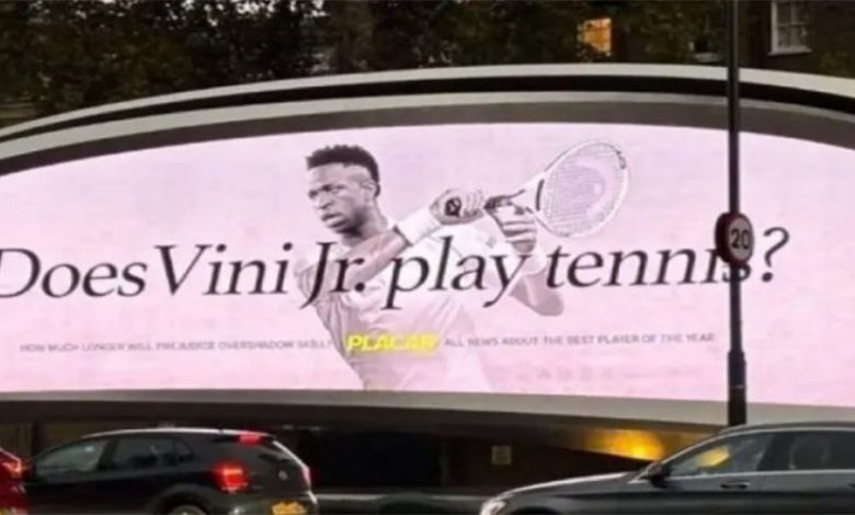 یا چشم ندارید یا فکر می‌کنید وینیسیوس تنیسور است!‏