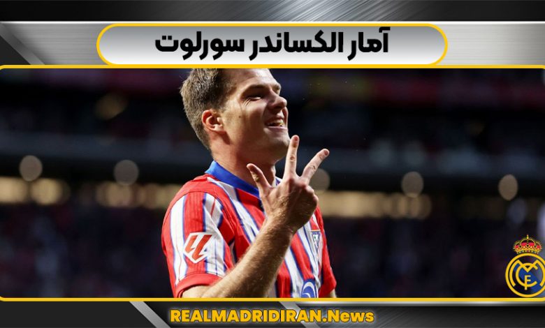 آمار الکساندر سورلوت