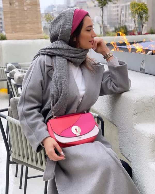نیکی مظفری با استایل پاییزی جذاب